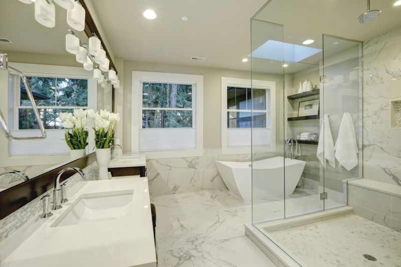 Luxurious Bathroom with Spa Features