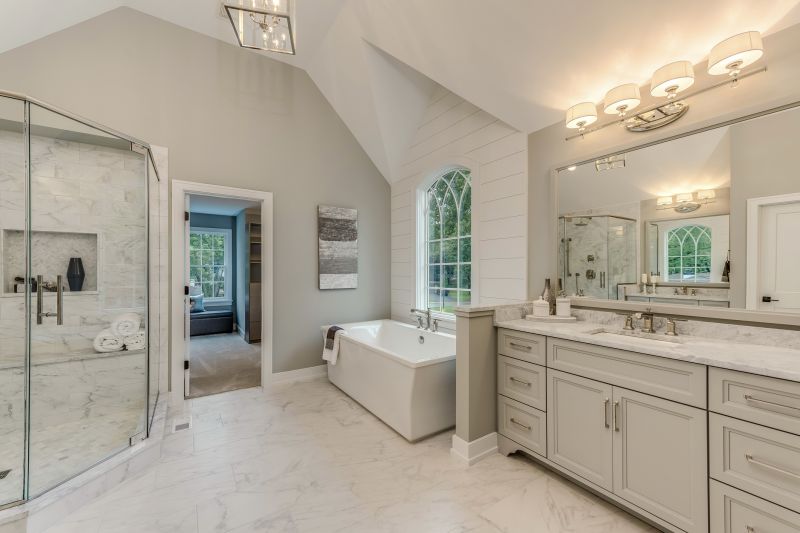 Luxury Master Bathroom Flooring